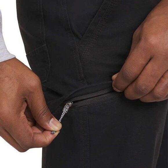 Weatherproof Vintage Men's Flex Utility Canvas Pant Size 40X30 Black Stretch - Picture 9 of 14